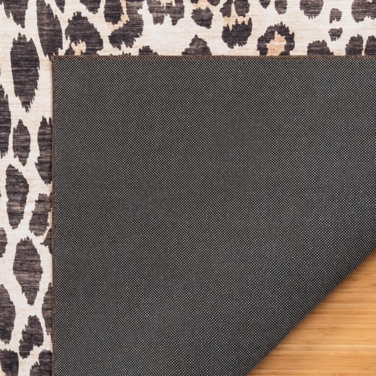 Gertmenian Indoor Boho Area Rug - 9x13 Extra Large, Non Slip, Super Strong, Ideal for High Traffic Areas in Bedroom, Living Room, Kitchen - Lennie, Leopard, 24588 - Image 3