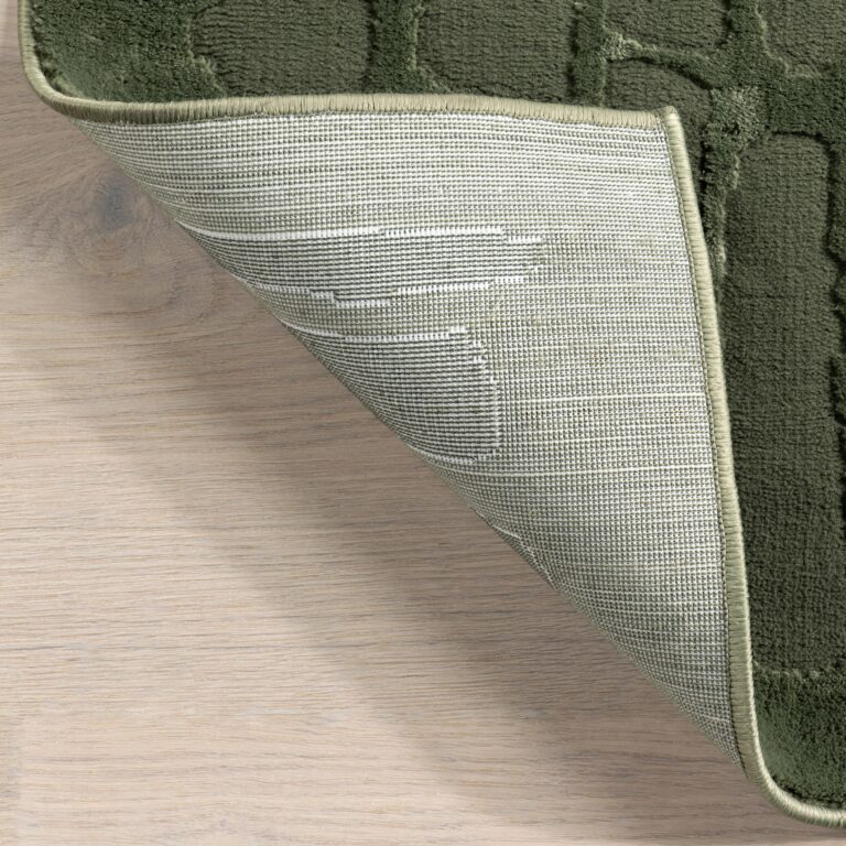nuLOOM Belen Abstract 10' x 13' Machine Washable Area Rug for Living Room Bedroom Dining Room Kitchen, Belen Forest Green - Image 3