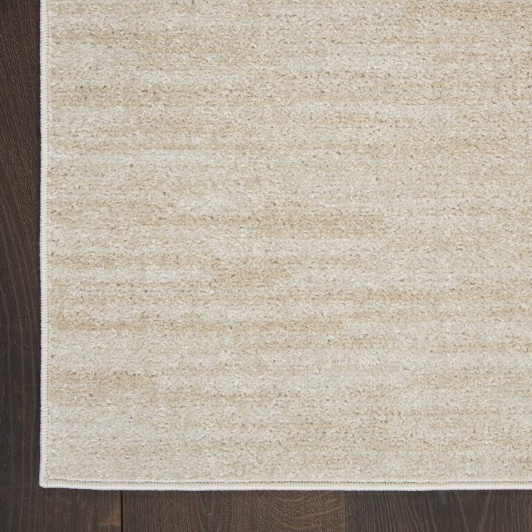 Nourison Essentials Indoor/Outdoor Ivory Beige 9' x 12' Area Rug, Easy Cleaning, Non Shedding, Bed Room, Living Room, Dining Room, Backyard, Deck, Patio (9x12) - Image 6