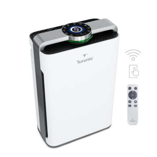 Turonic PH950 - Air Purifier And Humidifier Combo, up to 4200 Sq Ft Large Room Air Cleaner For Home, True Hepa 13 Filter, for Pet Hair, Smells, Pollen, Smoke in Office, Bedroom, Living Room, Basement