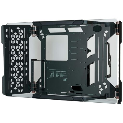 Cooler Master MasterFrame 700 Customizable Open-Air Frame ATX Case, Panoramic Tempered Glass, Premium Variable Friction Hinges, Built-In VESA Mount, Test Bench Mode (MCF-MF700-KGNN-S00)