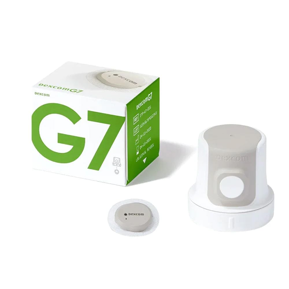 Dexcom G7 Sensor– Real-time glucose numbers 24/7. Simple. Accurate. Effective.