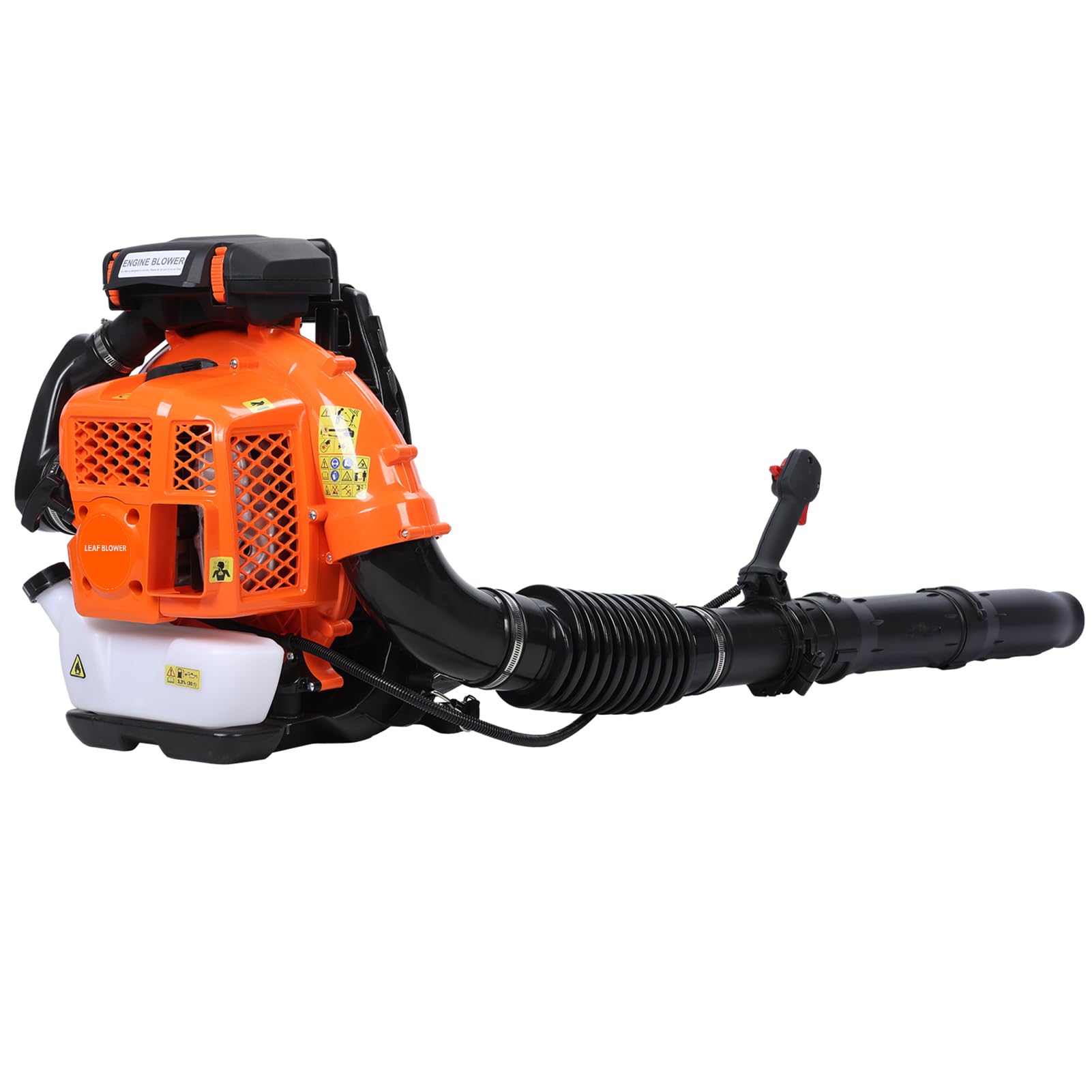 Axellynx Gas Leaf Blower, 80CC 4.7HP 2-Cycle Gas Backpack Leaf Blower, 900CFM & 210MPH High Airflow, Heavy-Duty Backpack Leaf Blower for Lawn, Snow, and Yard Clearing