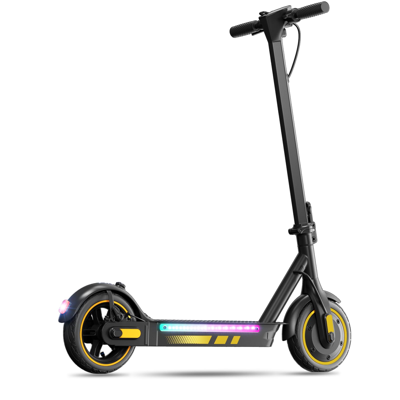Electric Scooter for Adults, 25 Mph Max Speed, 25/35 Miles Range, APP Control E-Scooter with 10" Inflatable tire, Foldable Escooter with App Control, UL 2272 Certified (600W 35Miles)