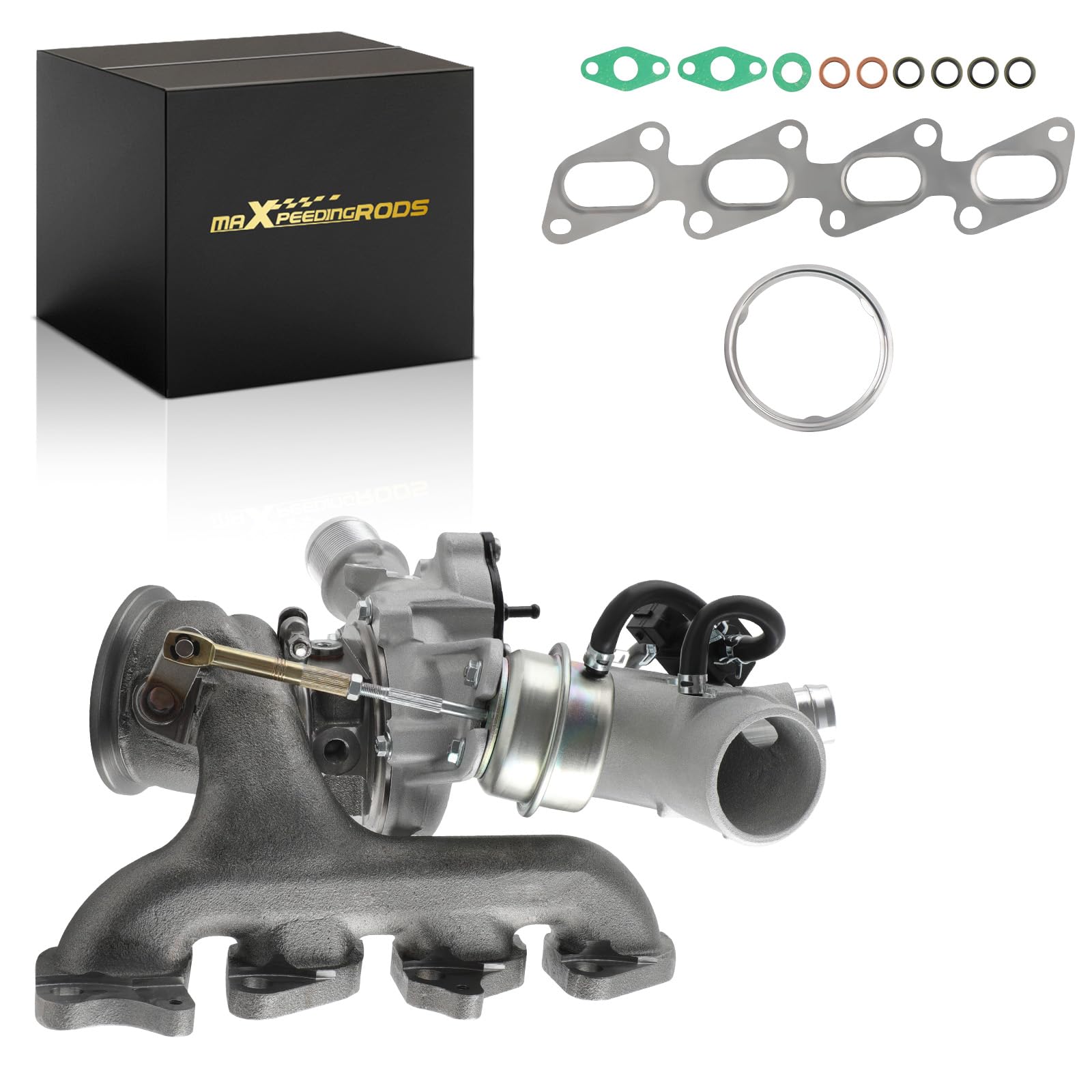 maXpeedingrods Turbo Turbocharger for Buick Encore 2013-2021, for Chevrolet Cruze 2011-2016 Sonic 2012-2020 Trax 2013-2021, 1.4L Engine, 55565353, Basic VL Series