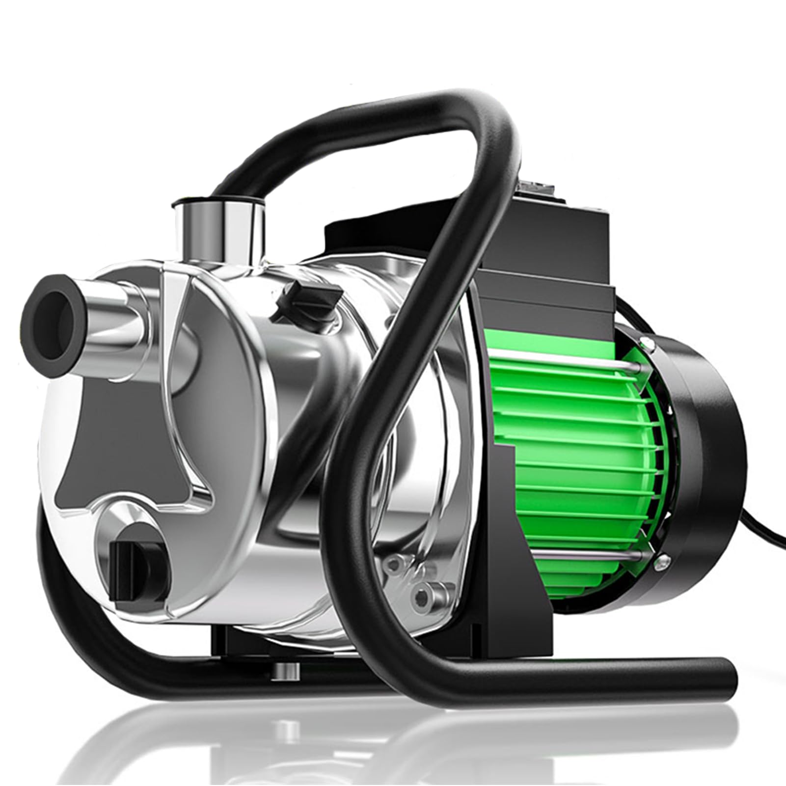 SHANGDA Electric Water Transfer Pump 110V Garden Booster 1.6HP 1800GPH for Shallow Well, Pools, Irrigation, Lawn Sprinkler System