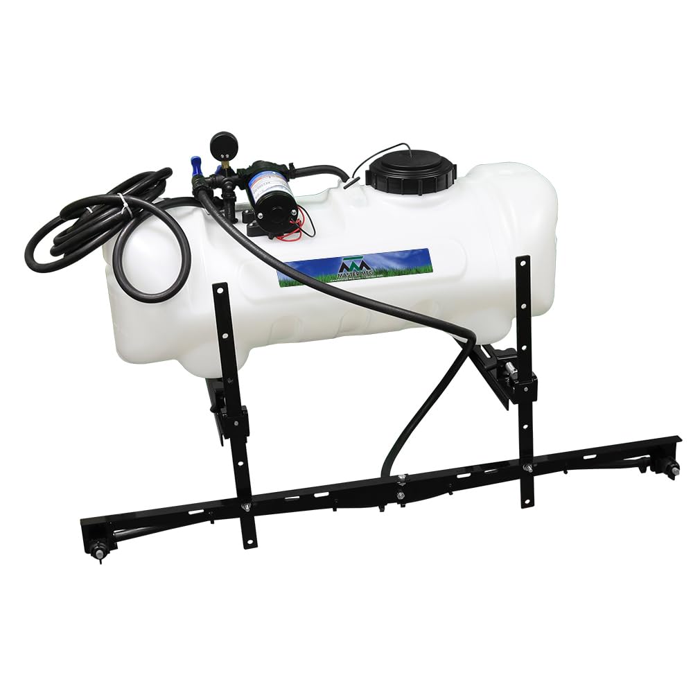 Master Mfg 15-Gallon ATV Broadcast Sprayer - 7ft Swath, 2.2GPM, 70PSI Max