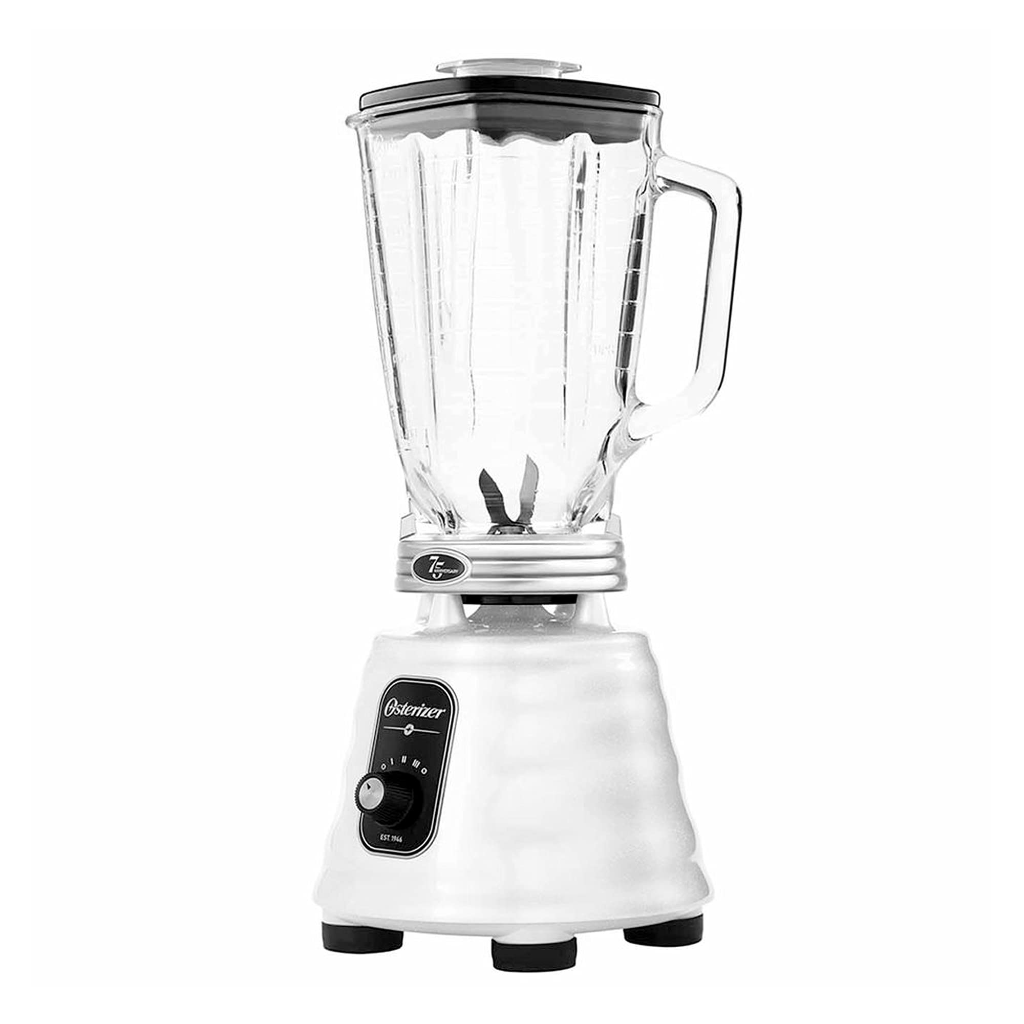 Osterizer Limited Edition 75 Years BLSTSE75 Blender with 1.25 L Capacity Glass Jar, 3-Speed Knob and 6 Times Stronger Motor