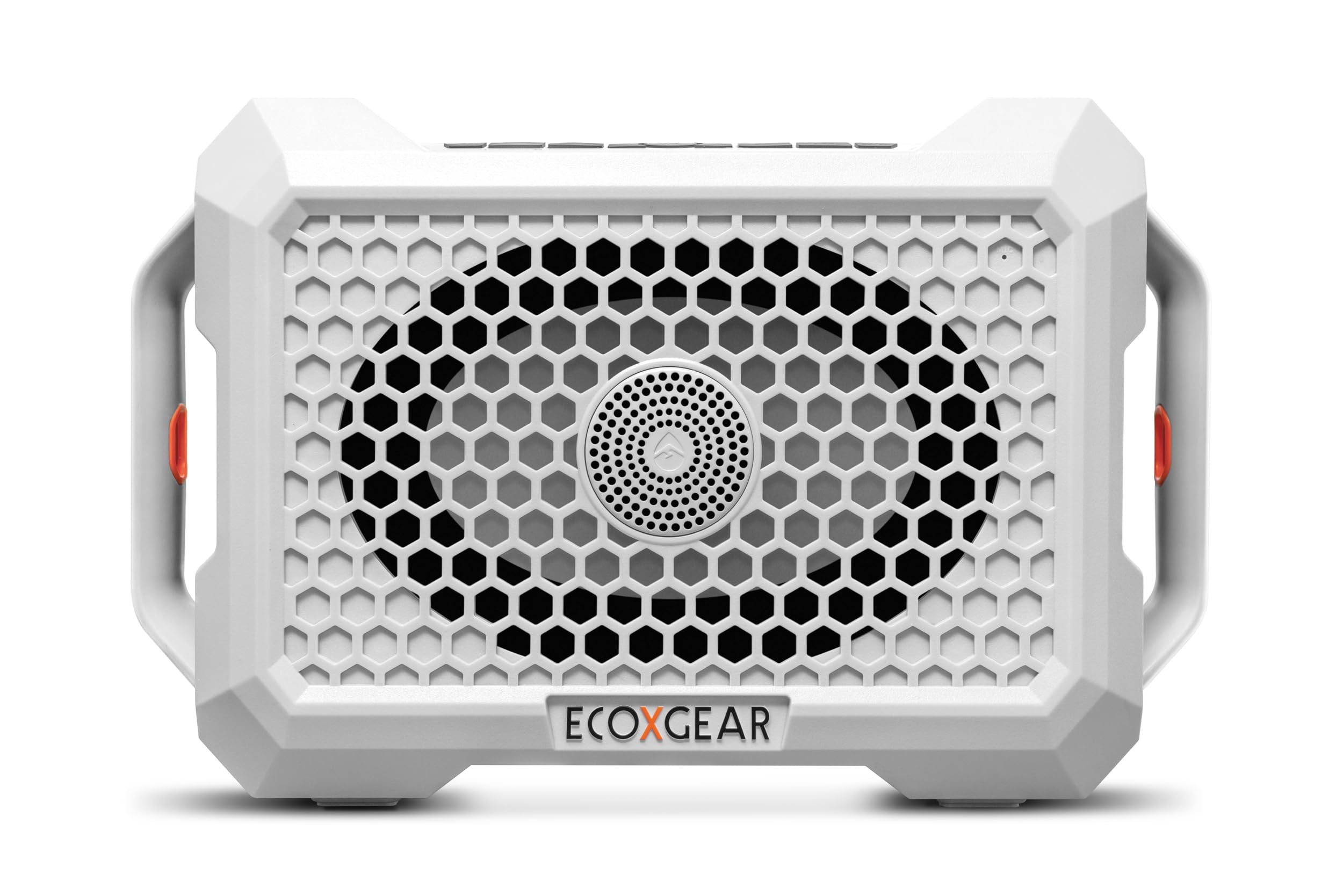 ECOXGEAR Defender: Outdoor Portable Bluetooth Speaker, 121dB Massive Sound, Waterproof and Drop Proof, with LED Party Lights, Pair up to 100, 25+ Hours Playtime (Whitewater)