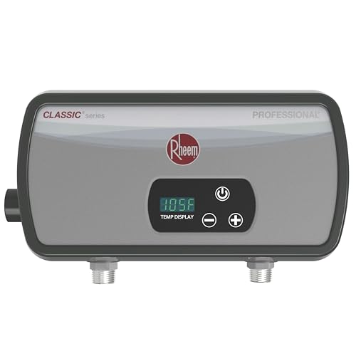 Rheem 6.5kW 240V Point of Use Thermostatic Tankless Electric Water Heater