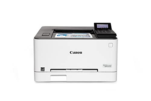 Canon Color imageCLASS LBP632Cdw - Wireless Duplex Laser Printer, Single Function, Home Office, Mobile Ready, 22 PPM Color, White