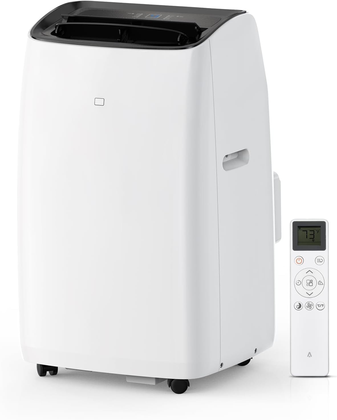 Takywep 14000Btu Inverter Portable Air Conditioner, Dual Hose Portable Air Conditioner Cools & Heats up to 750 Sq Ft, Dehumidifier & Fan with Sleep Mode 42dB, 4-1 Standing AC Unit, Window Kit