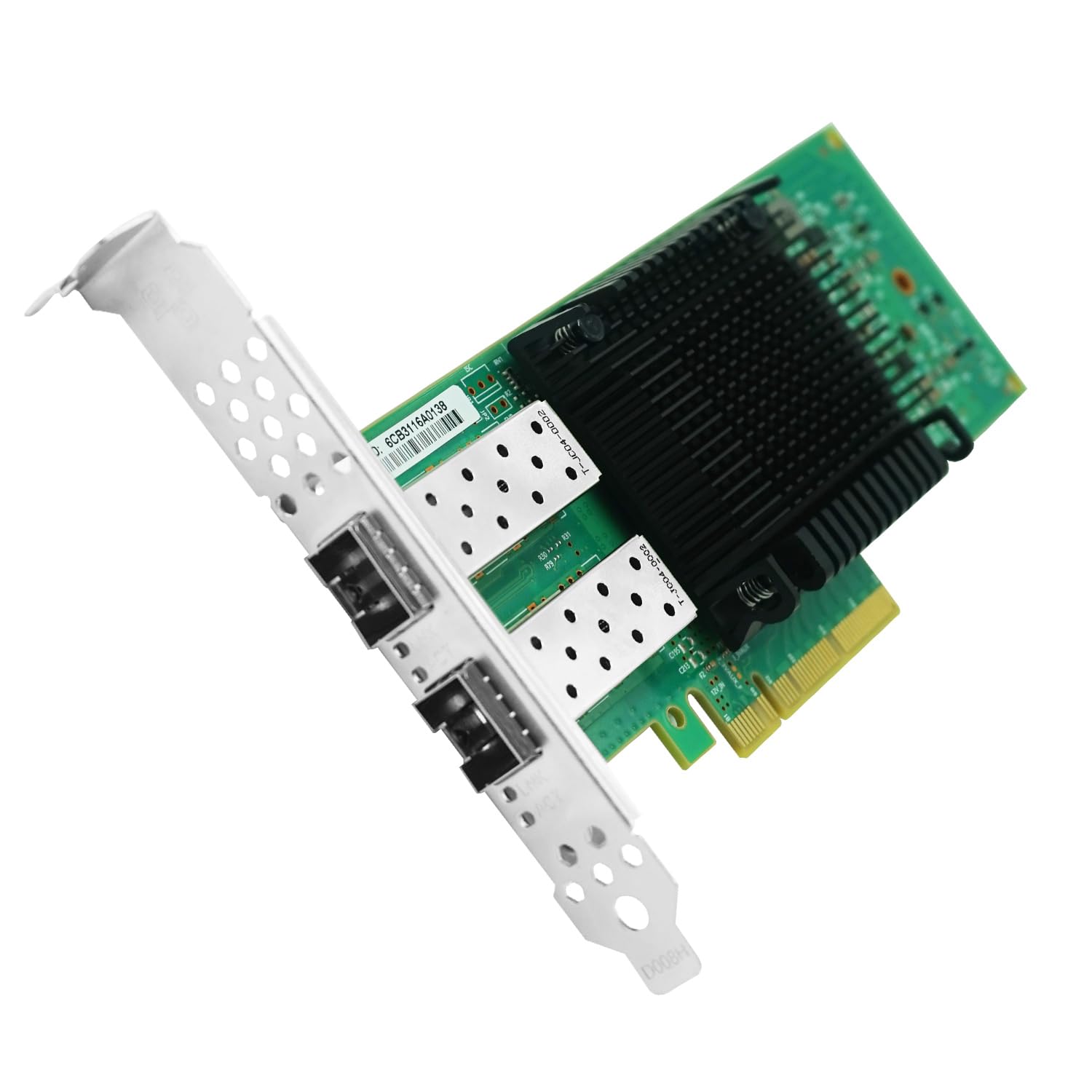 25GbE Network Card with Mellanox ConnectX-5 Ex Chipset, Dual-Port PCI Express 3.0 (8GT/s) x8 Ethernet NIC Adapter Supports Windows Server/Linux/VMware