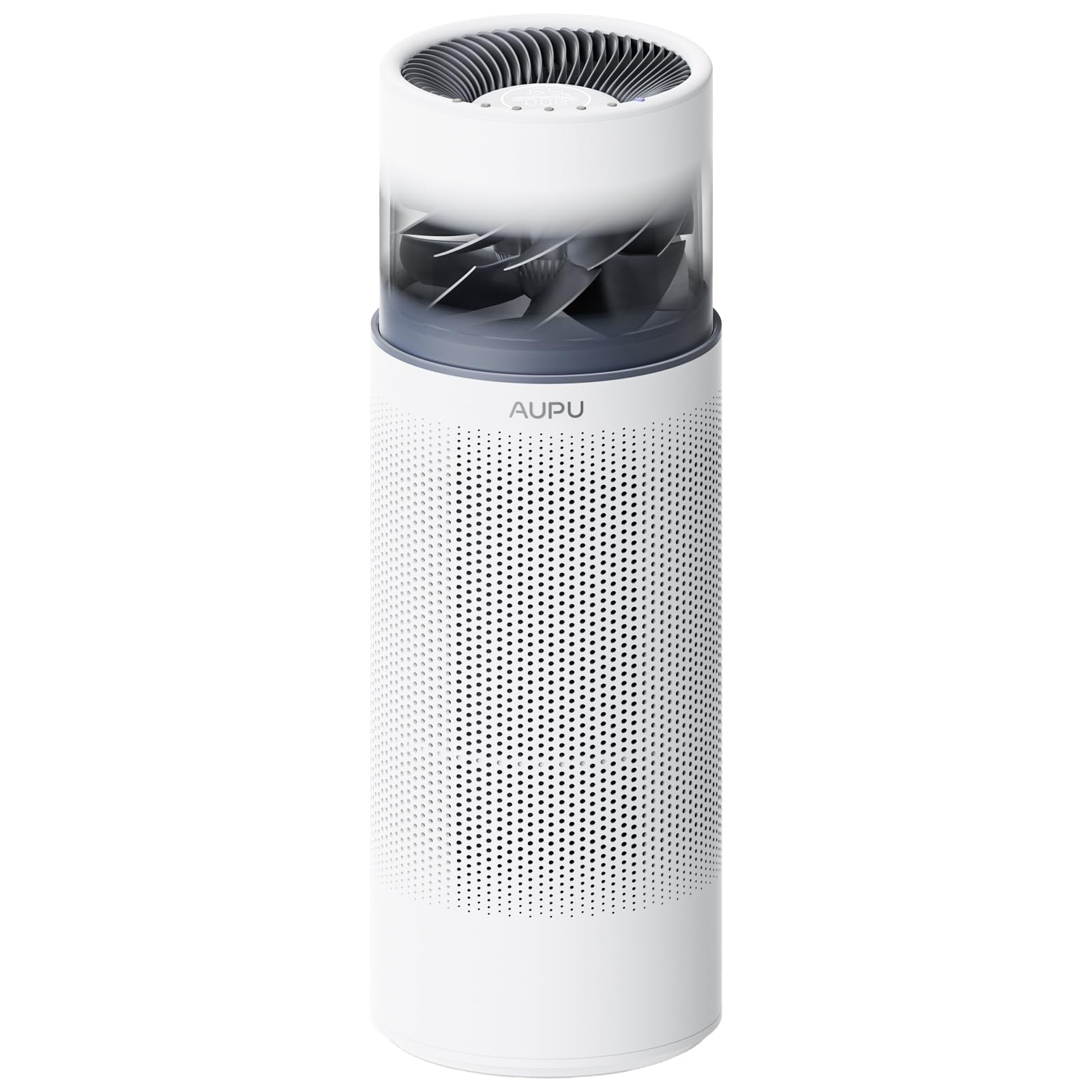 AUPU Air Purifier and Humidifier Combo,Air Purifiers for Home Large Room,Evaporative Humidifier and Air Purifier in one,Smart Hepa Air Purifiers for Pets Odor,Dust,Smoke,Pollen(White)