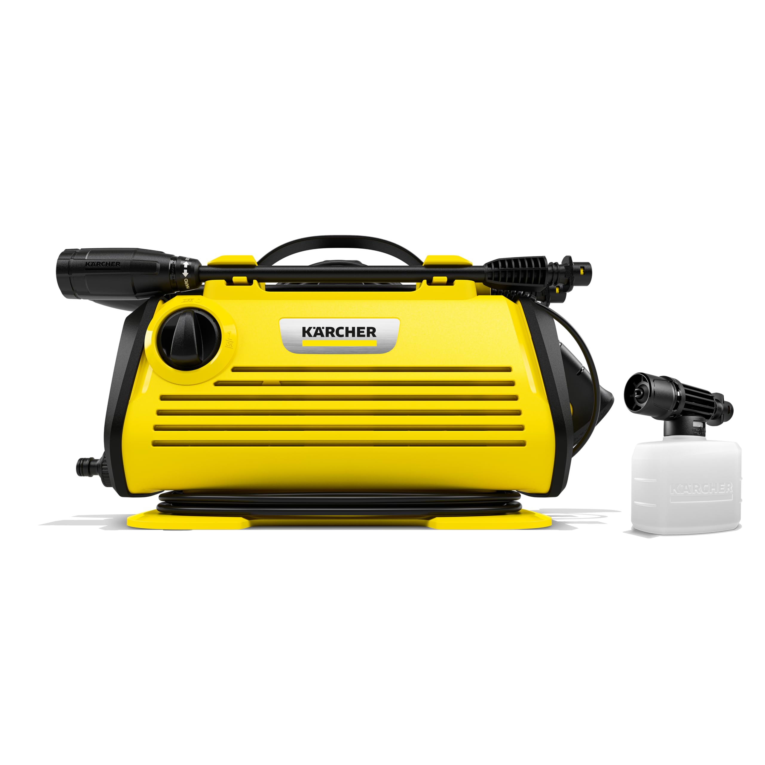 Kärcher Pressure Washer, K3 Horizontal, 1800 PSI, Foam Cannon, 20 ft. Hose, 2 Spray Wands - 1.45 GPM